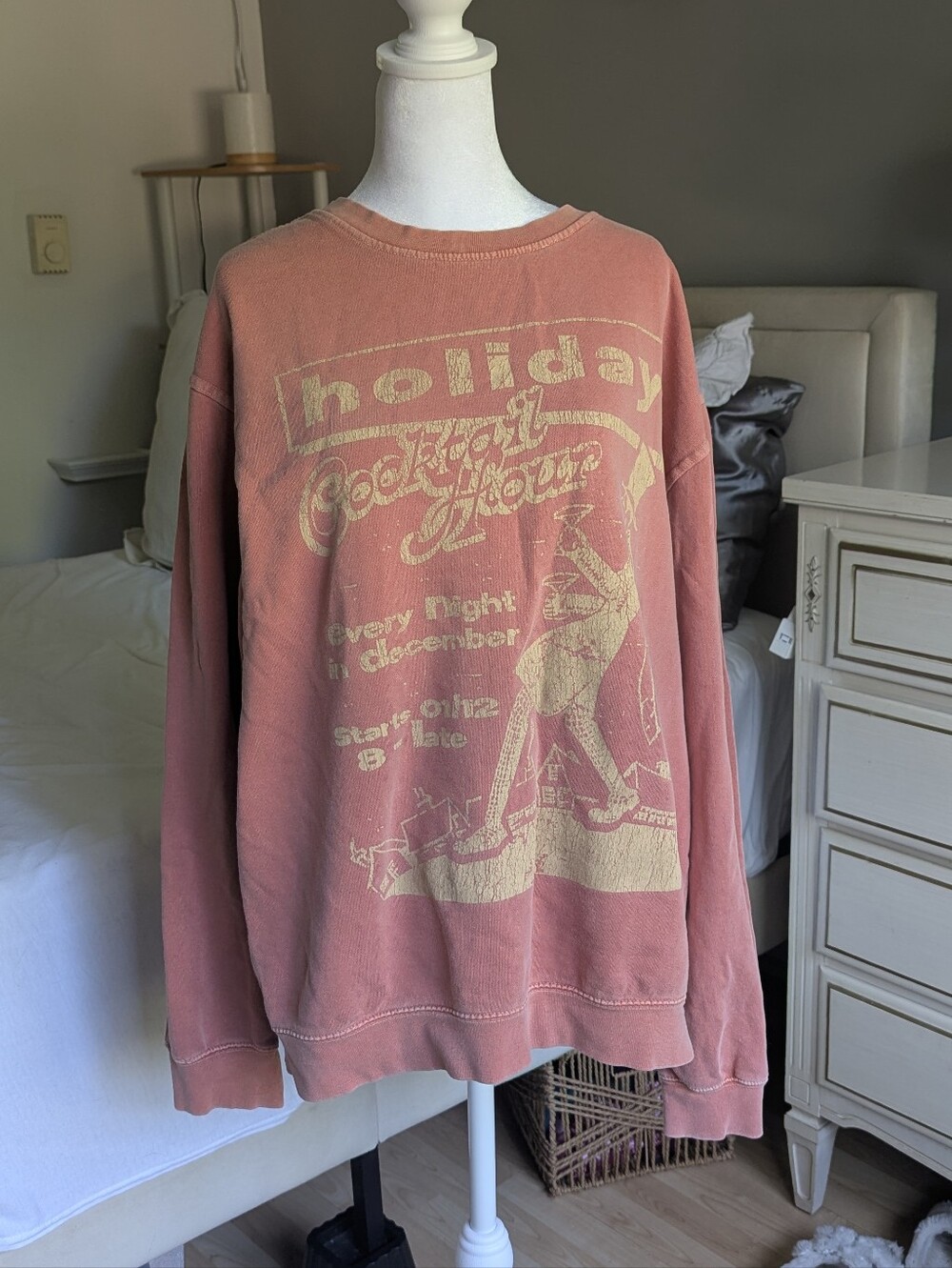Holiday Cocktail Party Crew Neck Sweatshirt
